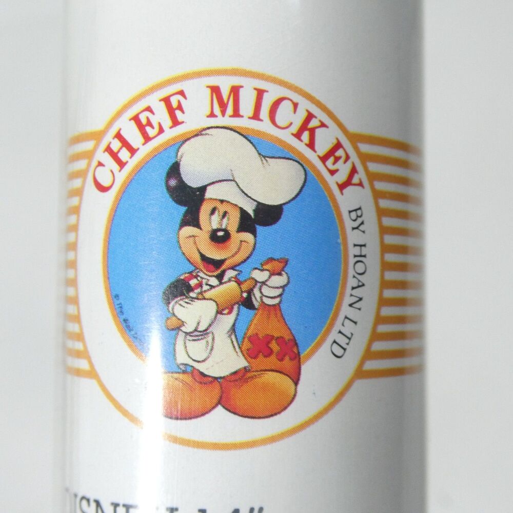 Chef Mickey Mouse Disney 14" Food Umbrella Vintage Picnic BBQ Cover Tent